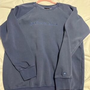 2 pc Jackson Hole Crewneck Sweatshirt - Blue and Purple